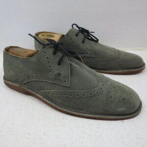 Ben Sherman Suede Brogue Leather Casual Dress Oxfords Shoes Men's Footwear Sz 13